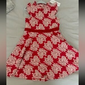 Janie and jack red floral